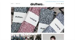 Desktop Screenshot of drutherswear.com